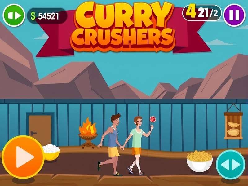 Curry Crushers Game Screenshot